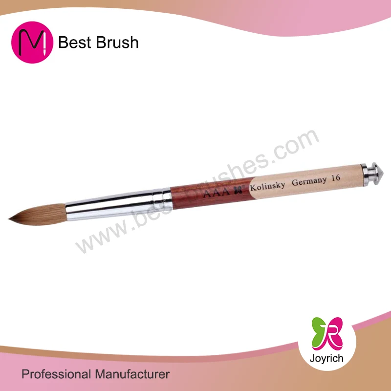 Arrow 100% brosse à ongles en acrylique kolinsky