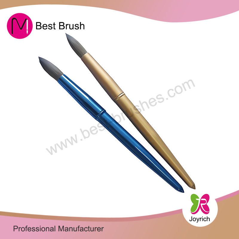 Brosse à ongles Blue Metal Kolinsky Acryilc