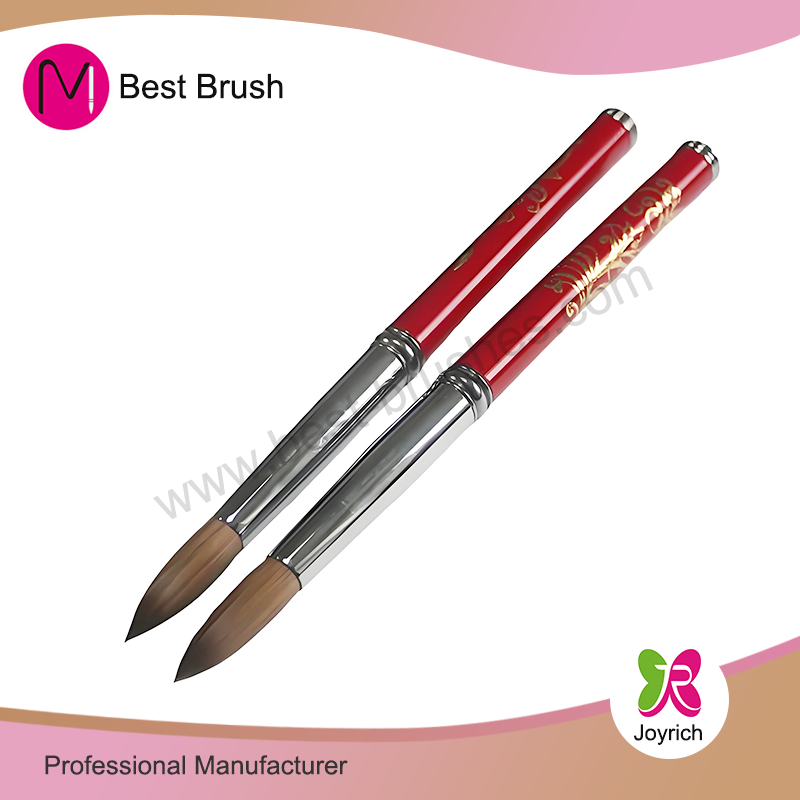 Brosse brosse à ongles en acrylique kolinsky de style chinois