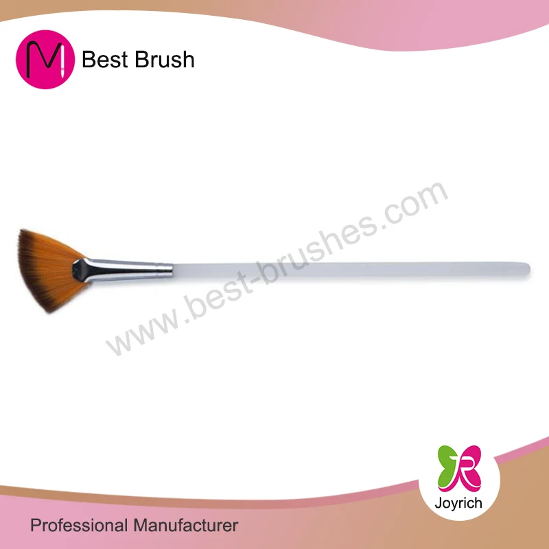 Petit pinceau de maquillage de ventilateur en nylon